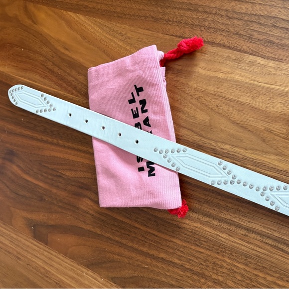 Isabel Marant Telly belt in chalk & silver size 75cm. NWT. - Picture 11 of 16